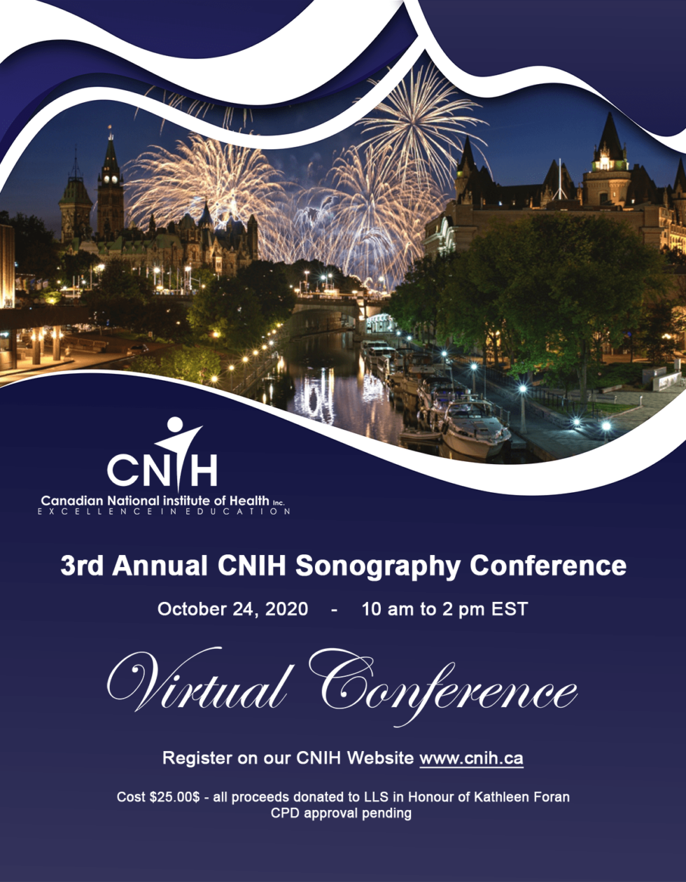 Sonography conference Canadian National Institute of Health